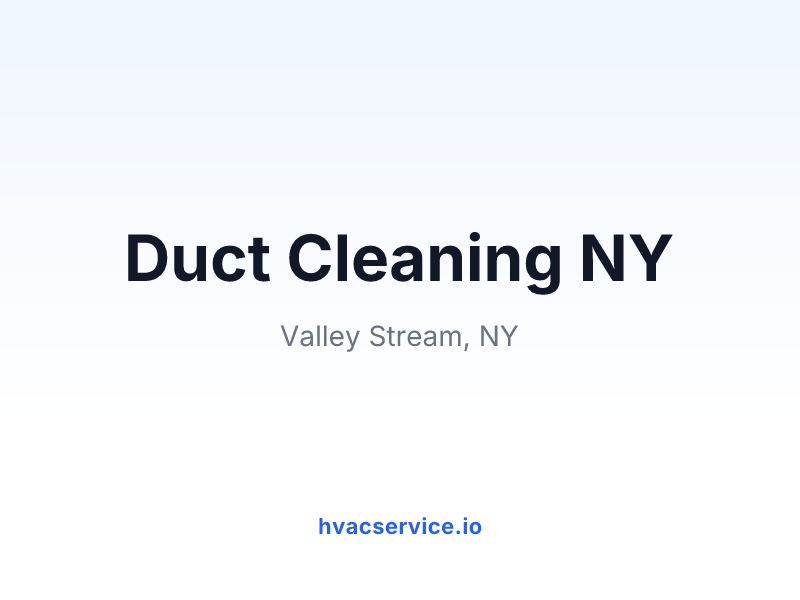Duct Cleaning NY