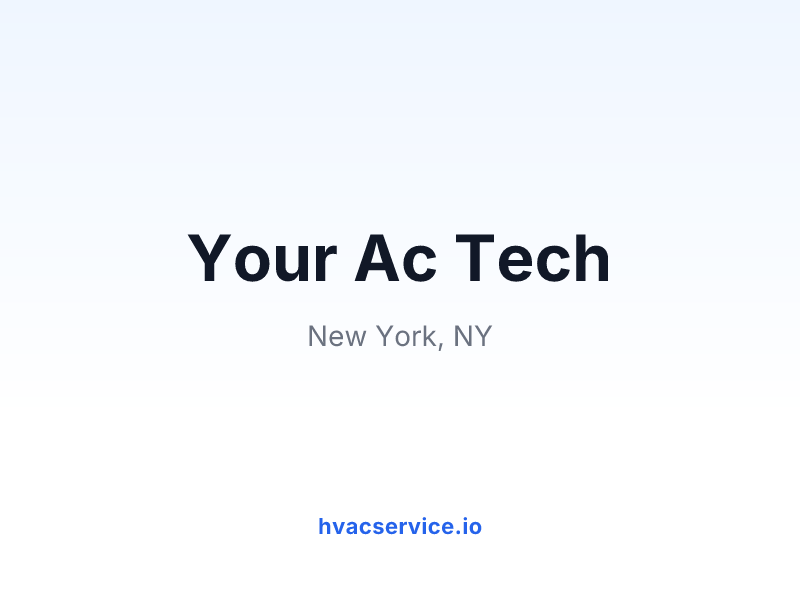 Your Ac Tech