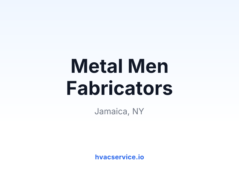 Metal Men Fabricators