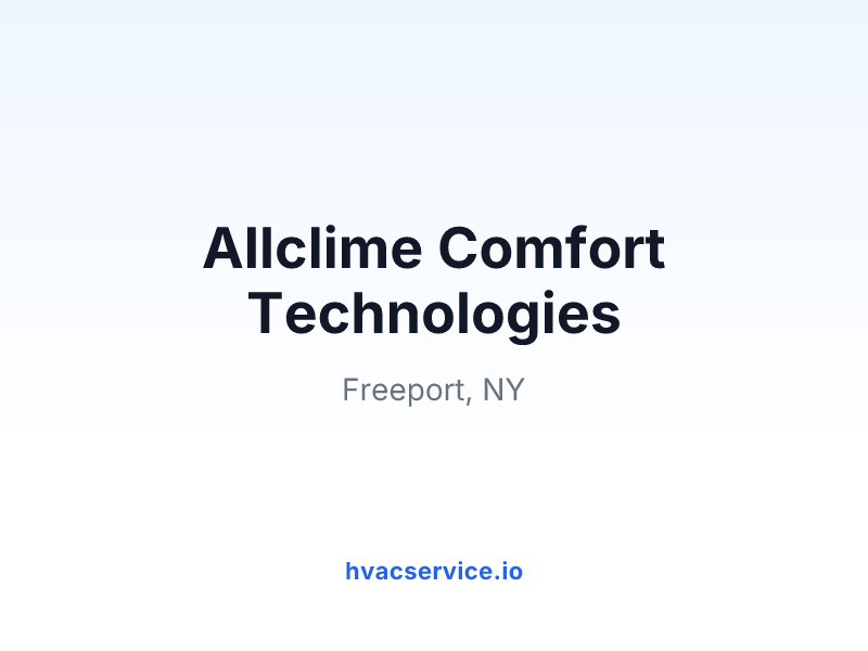 Allclime Comfort Technologies