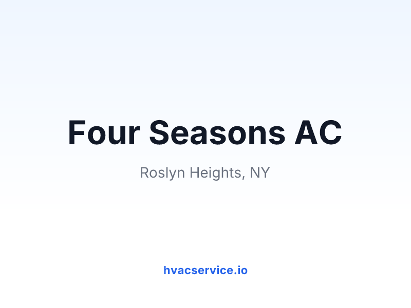 Four Seasons AC