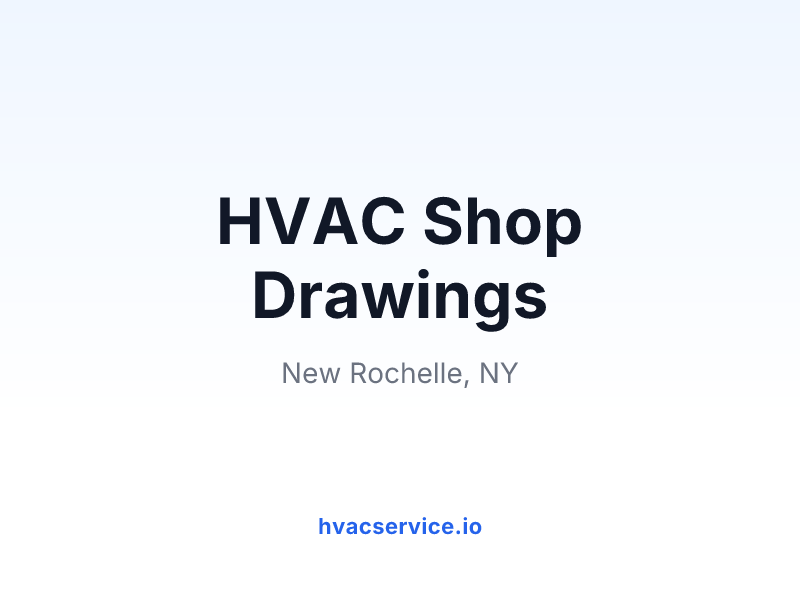 HVAC Shop Drawings