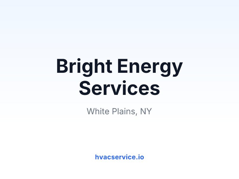 Bright Energy Services