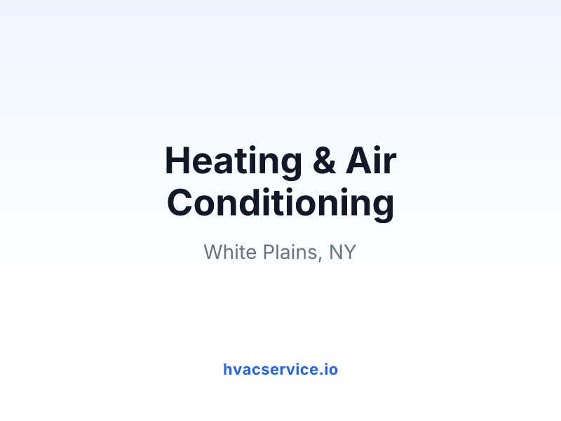 Heating & Air Conditioning