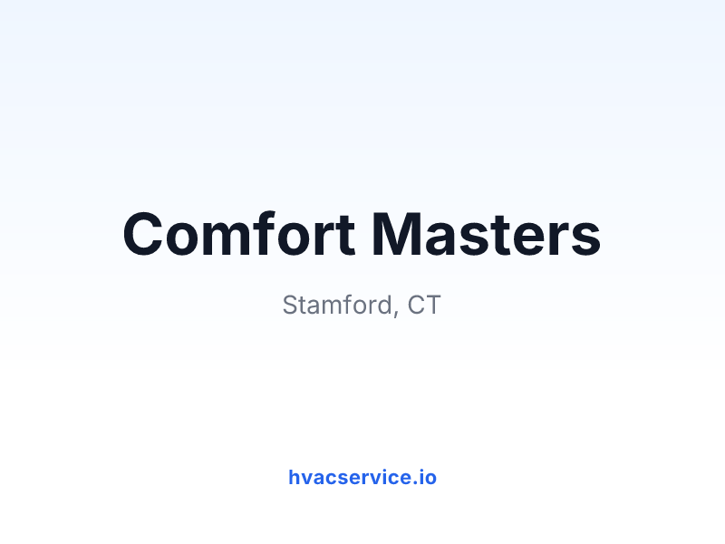 Comfort Masters