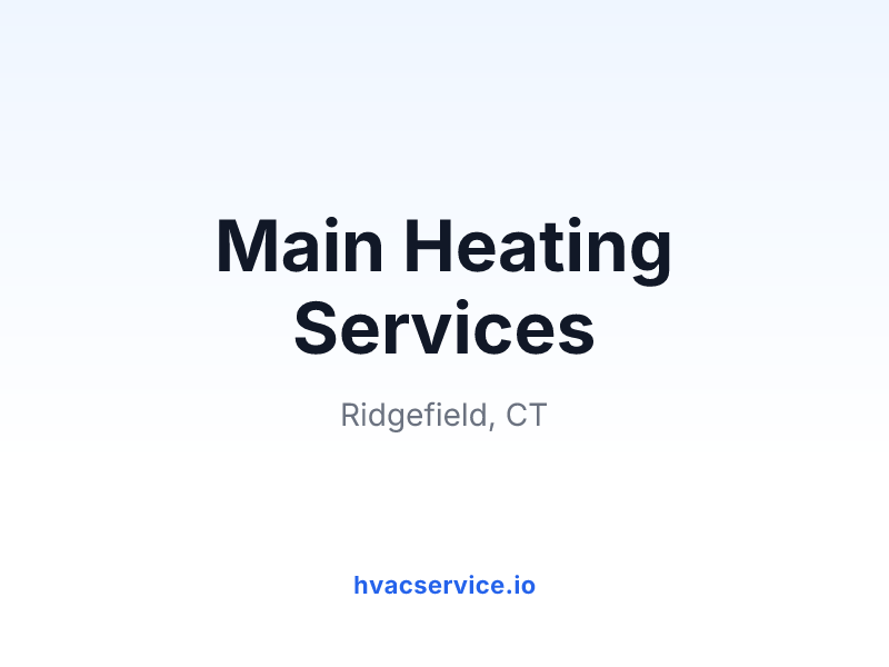 Main Heating Services