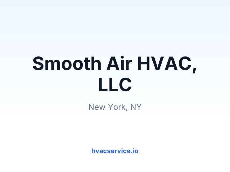 Smooth Air HVAC, LLC