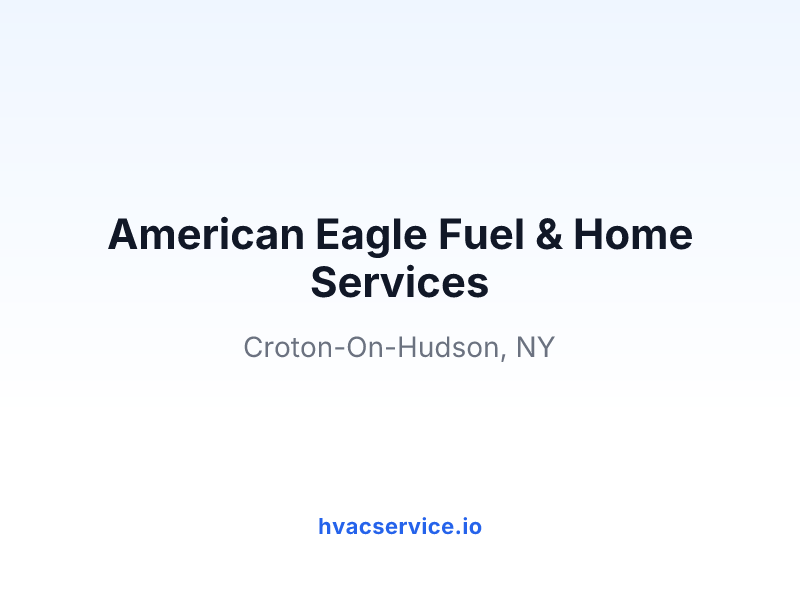 American Eagle Fuel & Home Services