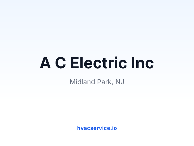 A C Electric Inc