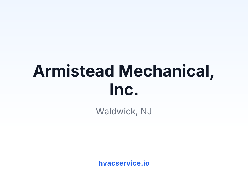 Armistead Mechanical, Inc.