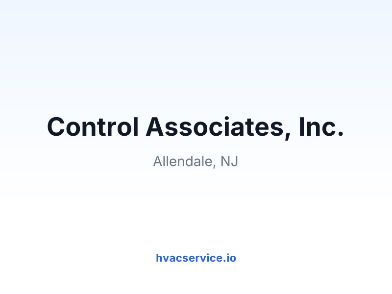 Control Associates, Inc.