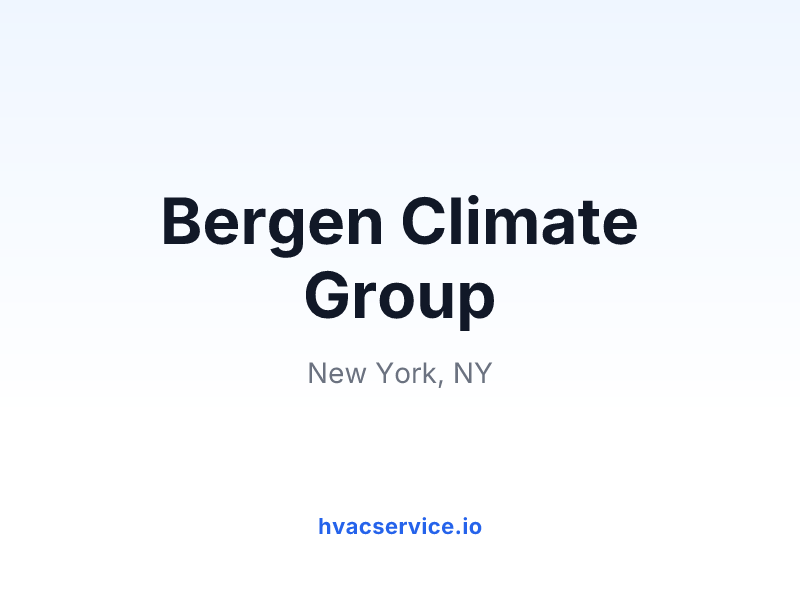 Bergen Climate Group