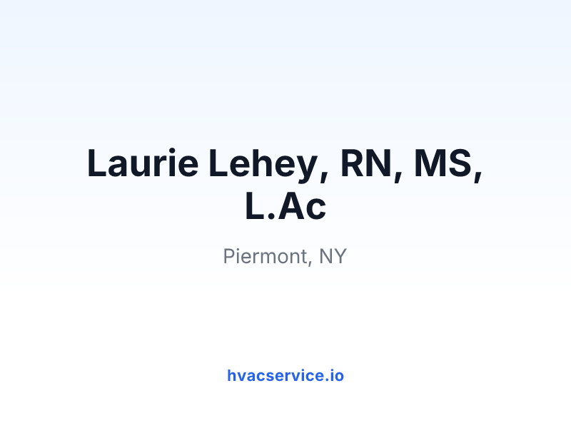 Laurie Lehey, RN, MS, L.Ac