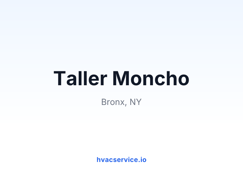 Taller Moncho