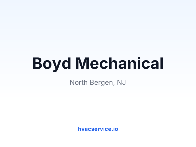 Boyd Mechanical