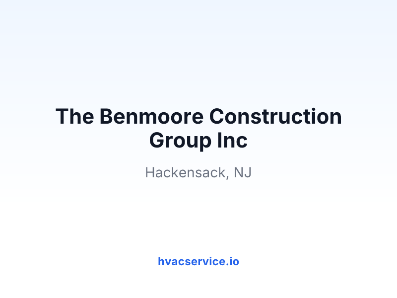 The Benmoore Construction Group Inc