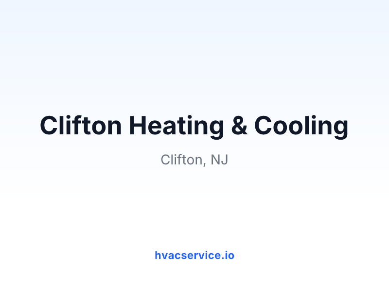 Clifton Heating & Cooling