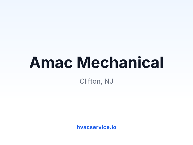 Amac Mechanical
