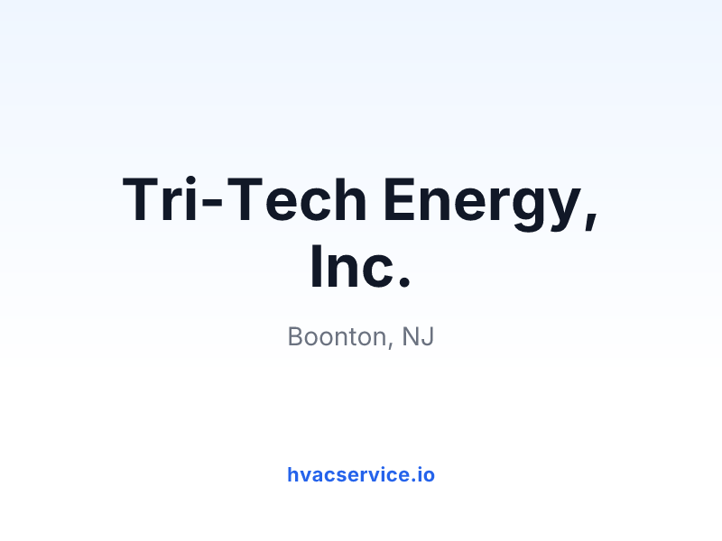 Tri-Tech Energy, Inc.