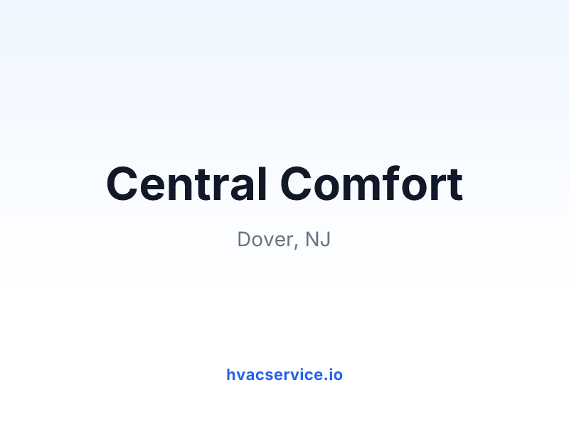 Central Comfort
