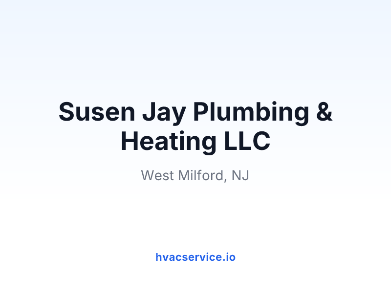 Susen Jay Plumbing & Heating LLC