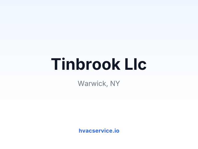 Tinbrook Llc