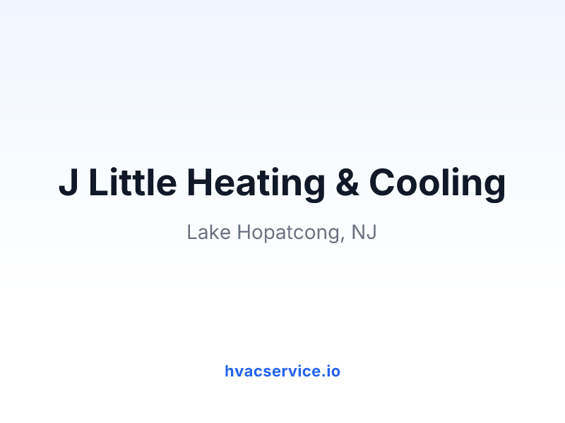 J Little Heating & Cooling