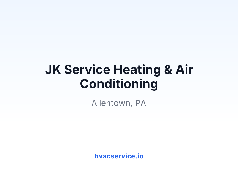 JK Service Heating & Air Conditioning