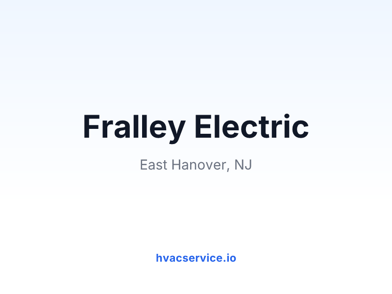 Fralley Electric
