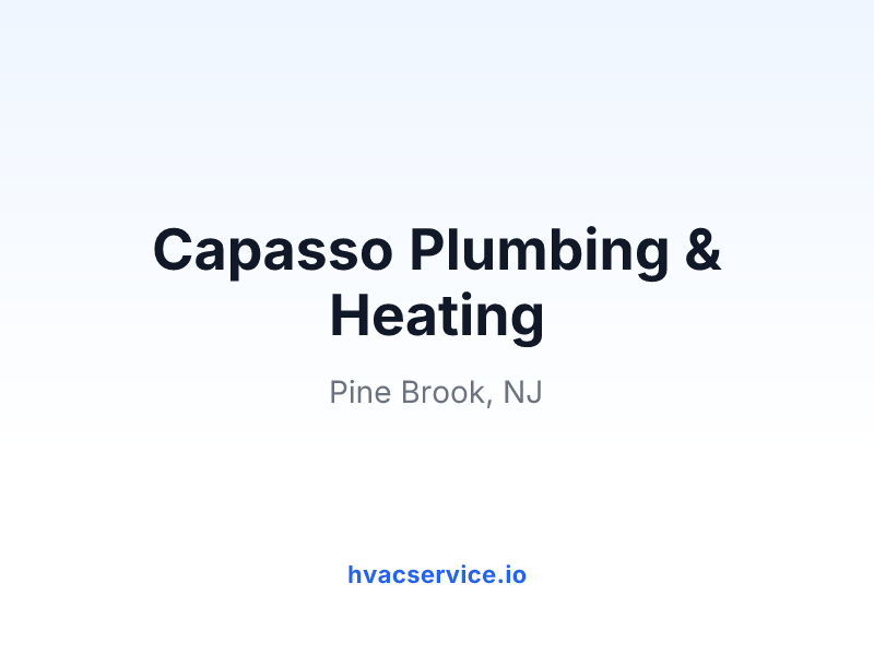 Capasso Plumbing & Heating