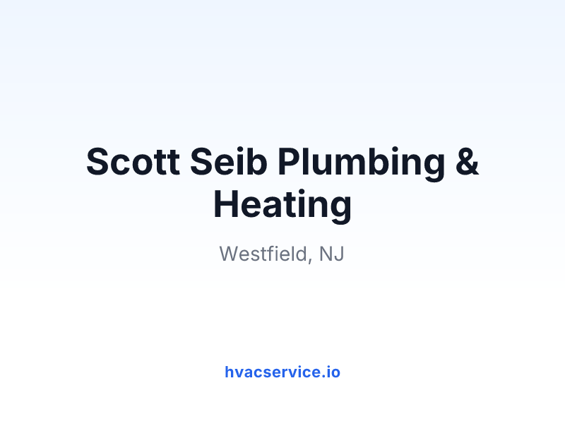 Scott Seib Plumbing & Heating