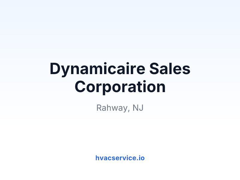 Dynamicaire Sales Corporation