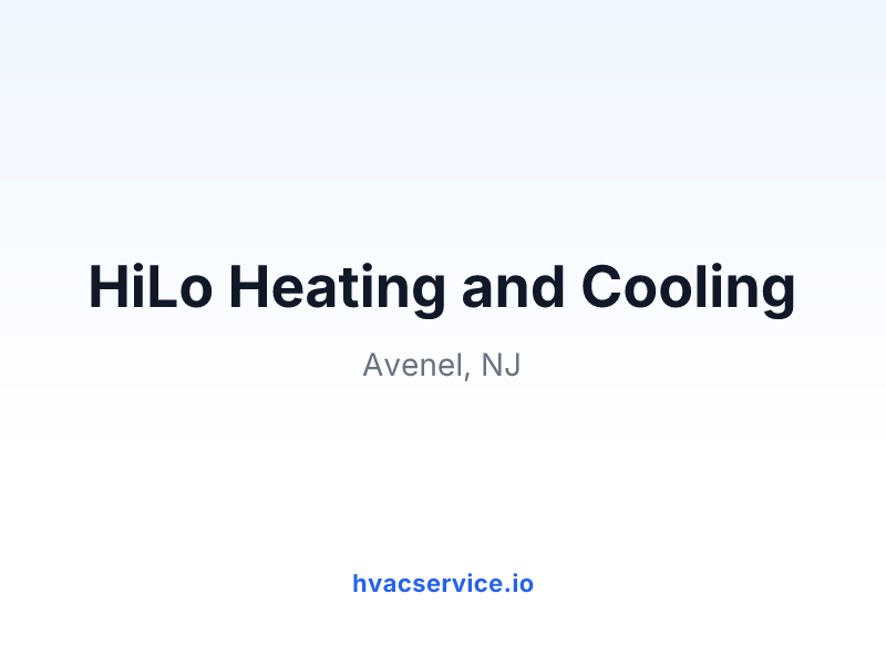 HiLo Heating and Cooling
