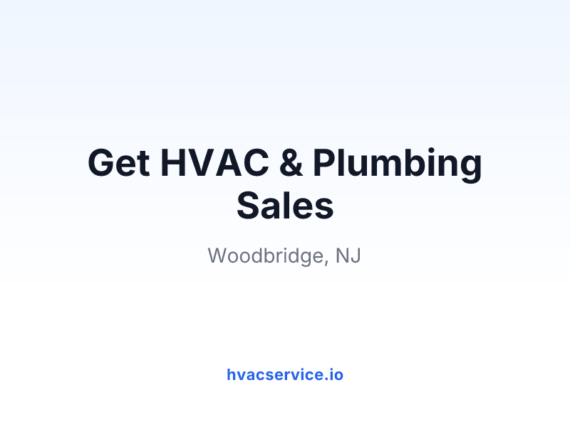 Get HVAC & Plumbing Sales