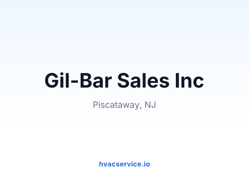 Gil-Bar Sales Inc