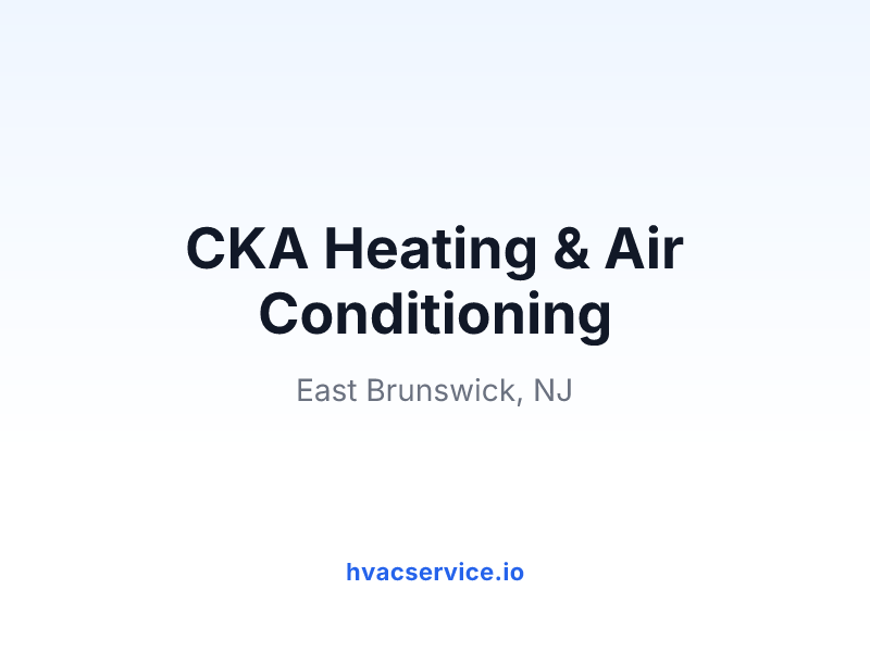 CKA Heating & Air Conditioning