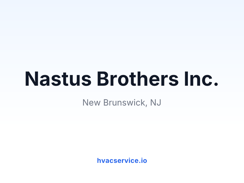 Nastus Brothers Inc.