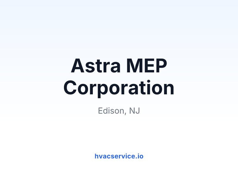 Astra MEP Corporation
