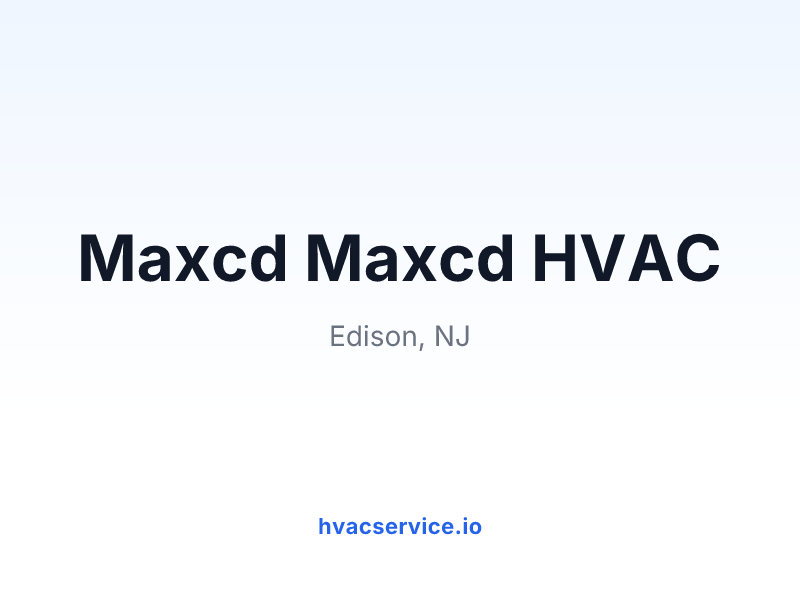 Maxcd Maxcd HVAC