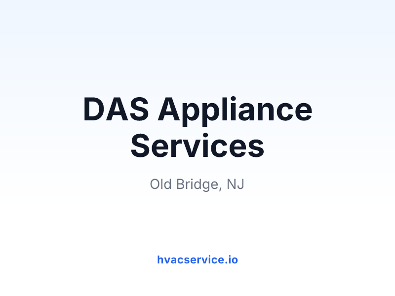 DAS Appliance Services