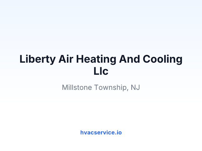 Liberty Air Heating And Cooling Llc