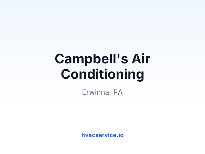 Campbell's Air Conditioning