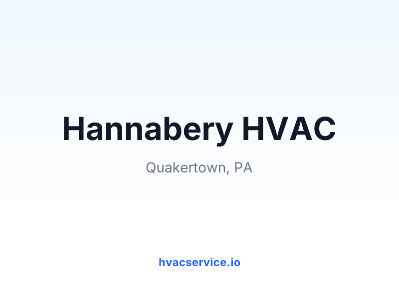 Hannabery HVAC