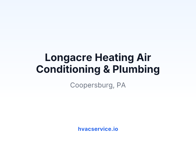Longacre Heating Air Conditioning & Plumbing