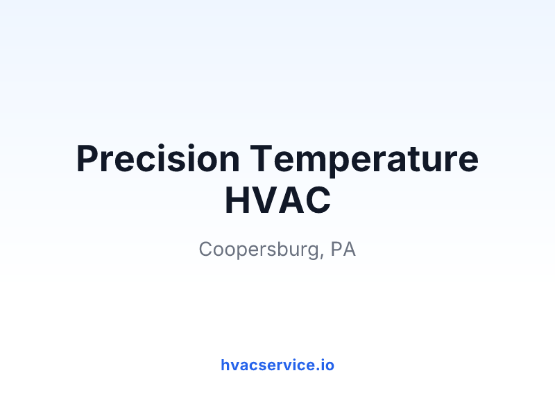 Precision Temperature HVAC
