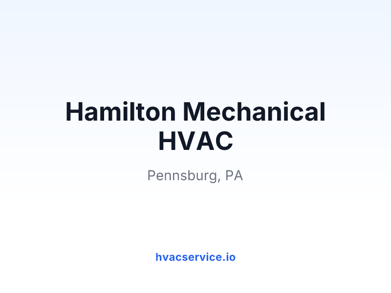 Hamilton Mechanical HVAC