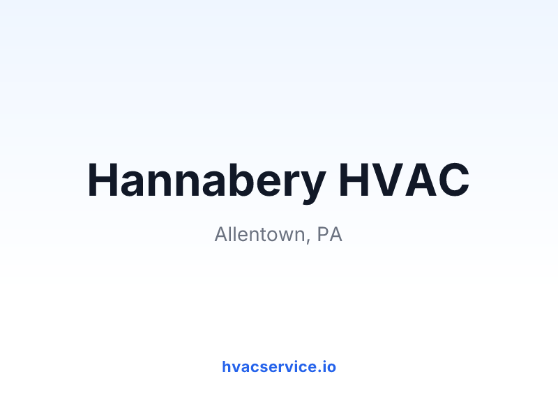 Hannabery HVAC