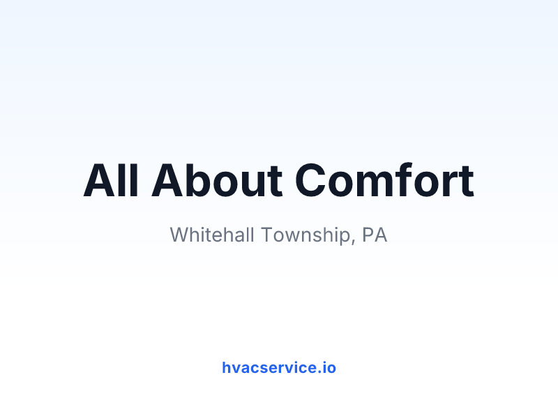 All About Comfort