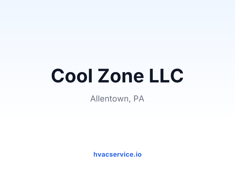 Cool Zone LLC