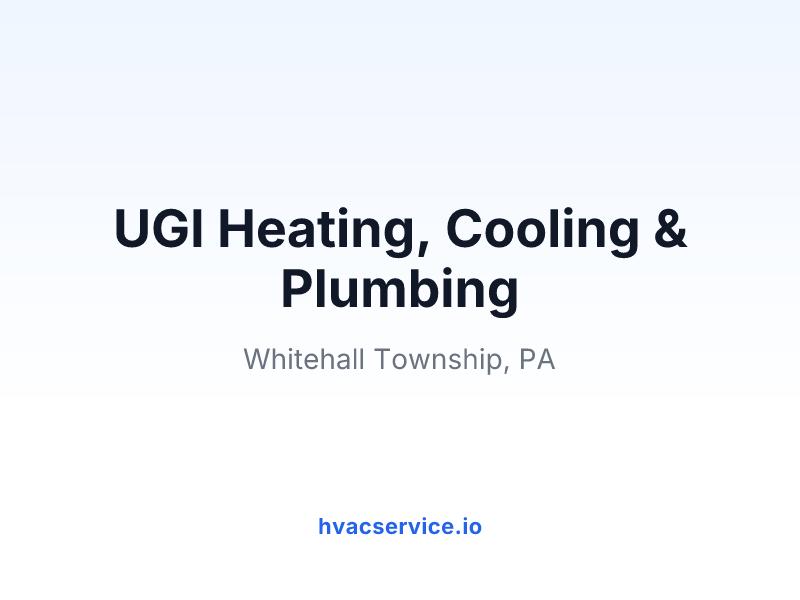 UGI Heating, Cooling & Plumbing